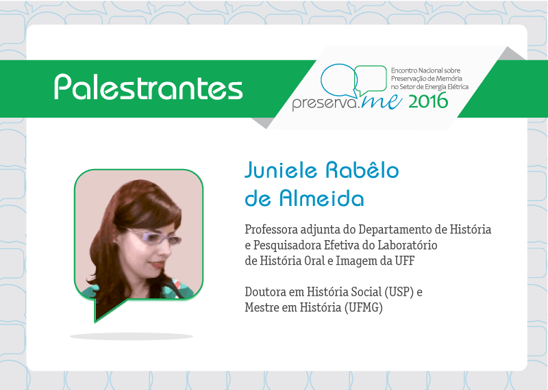 A palestrante Juniele Rabêlo também estará presente no Preserva.ME 2016