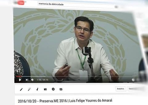 Mais uma palestra do Preserva.ME 2016 foi disponibilizada em nosso canal