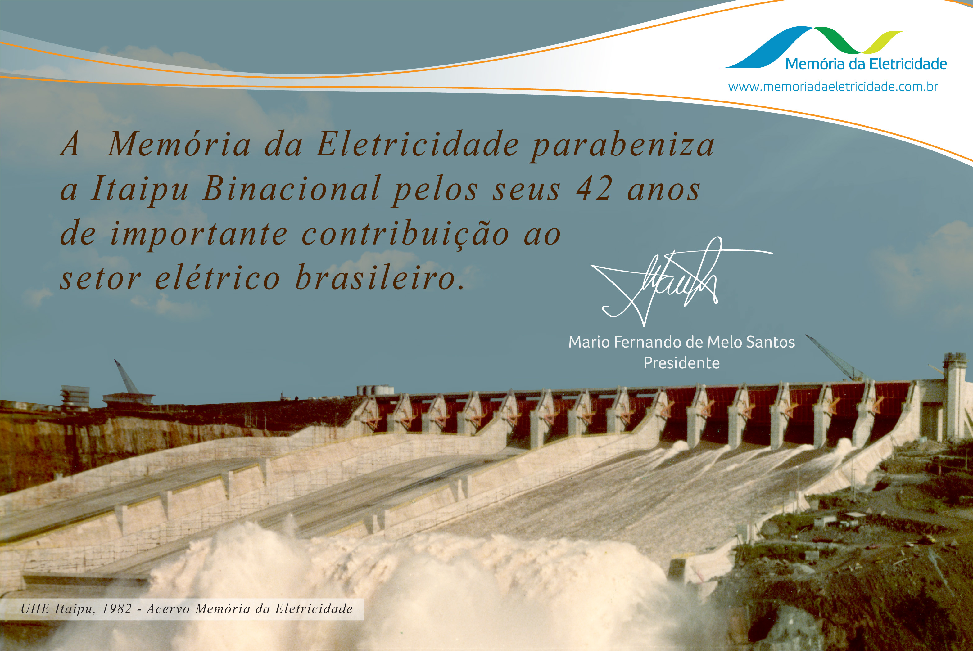 Itaipu completa 42 anos