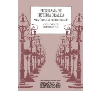 Catálogo Programa de História Oral
