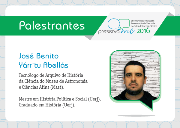 José Benito Abellás será um dos palestrantes do Preserva.ME 2016